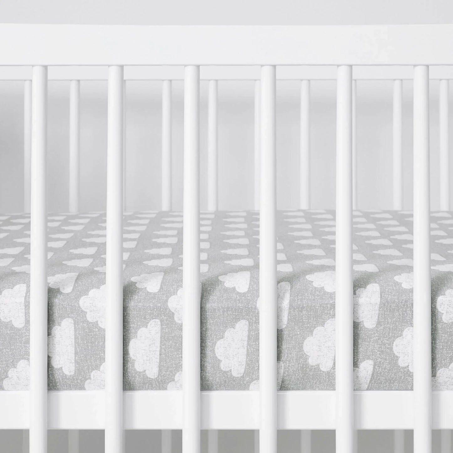 Snüz Cot & Cot Bed Fitted Sheet 2 pcs - Cloud