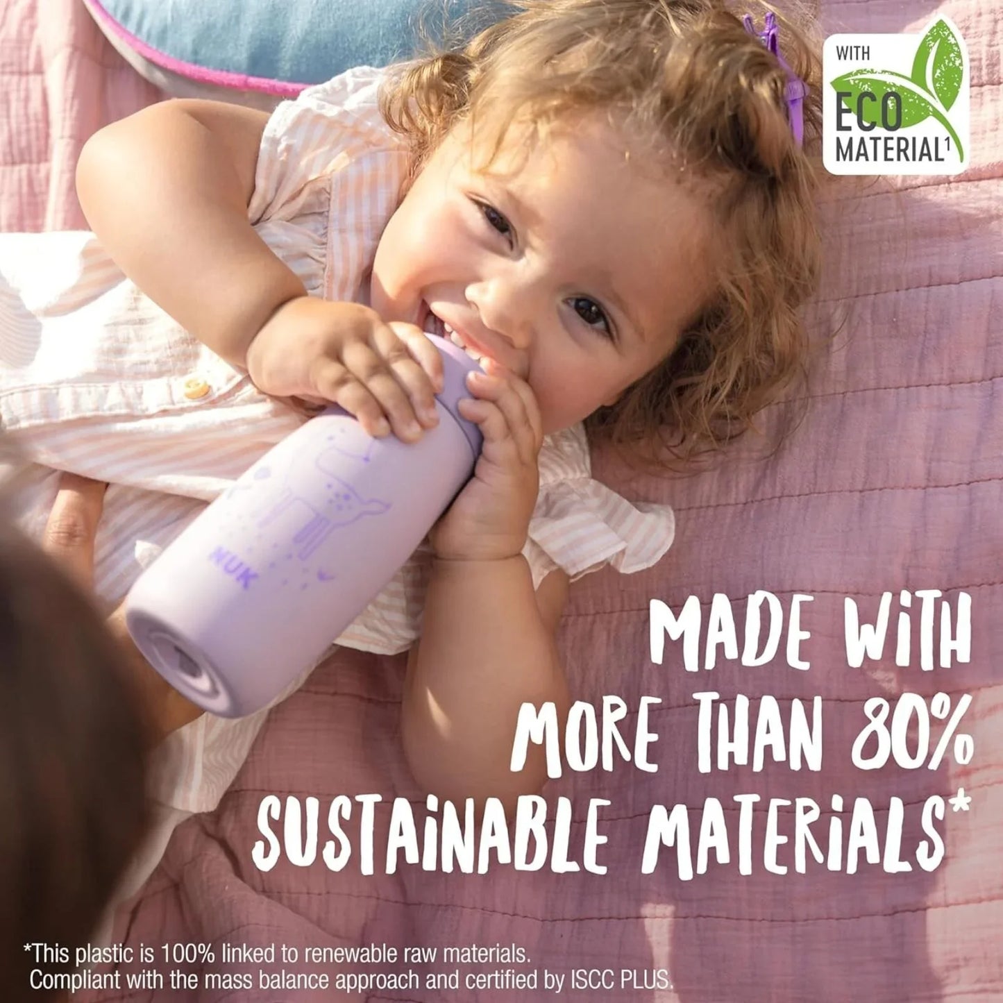 NUK Mini-Mee Sip Cup with Sip Top 9+ months 300ml - Butterfly