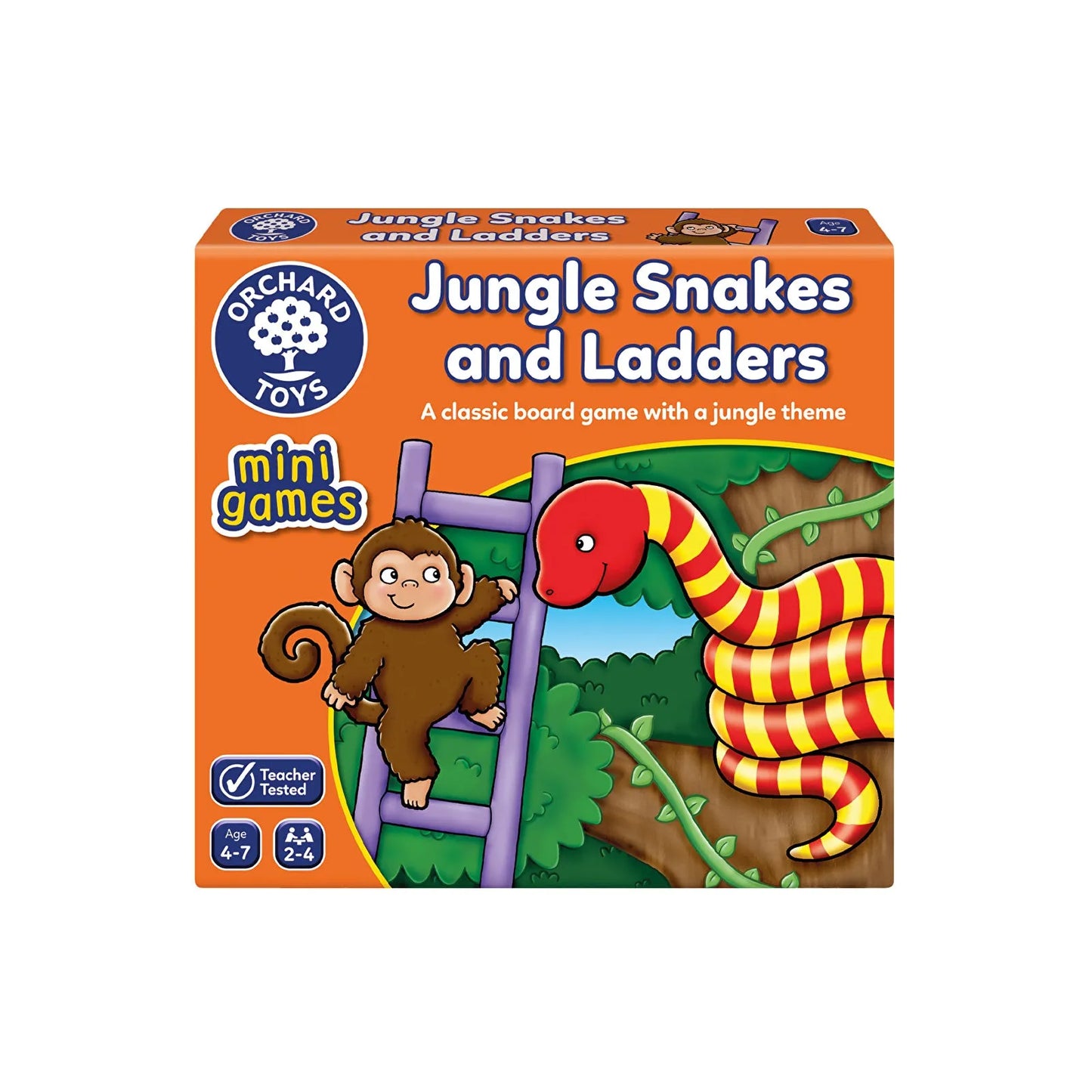 Orchard Toys Mini Games - Jungle Snakes & Ladders