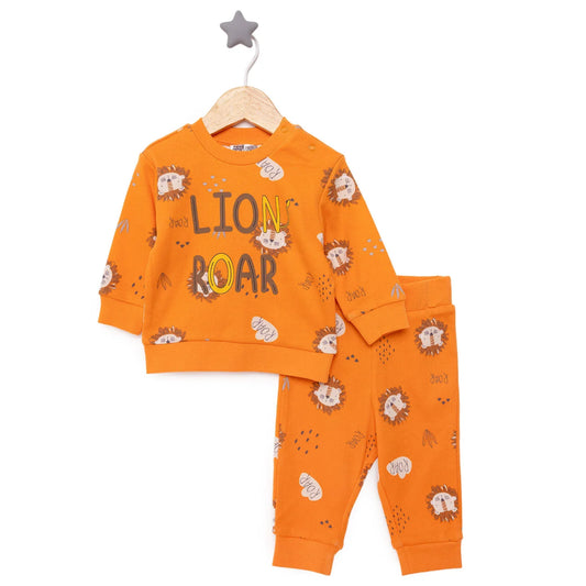 HelloBaby Basic Boy Lion Printed Jogging - Printed