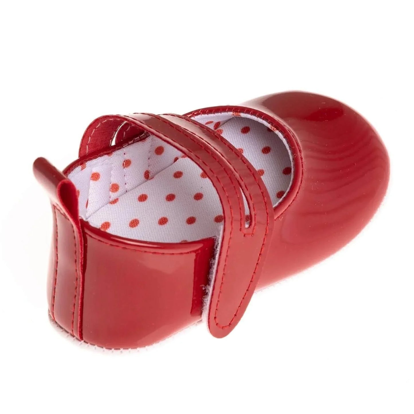 Papulin Baby Girl Booties - Red