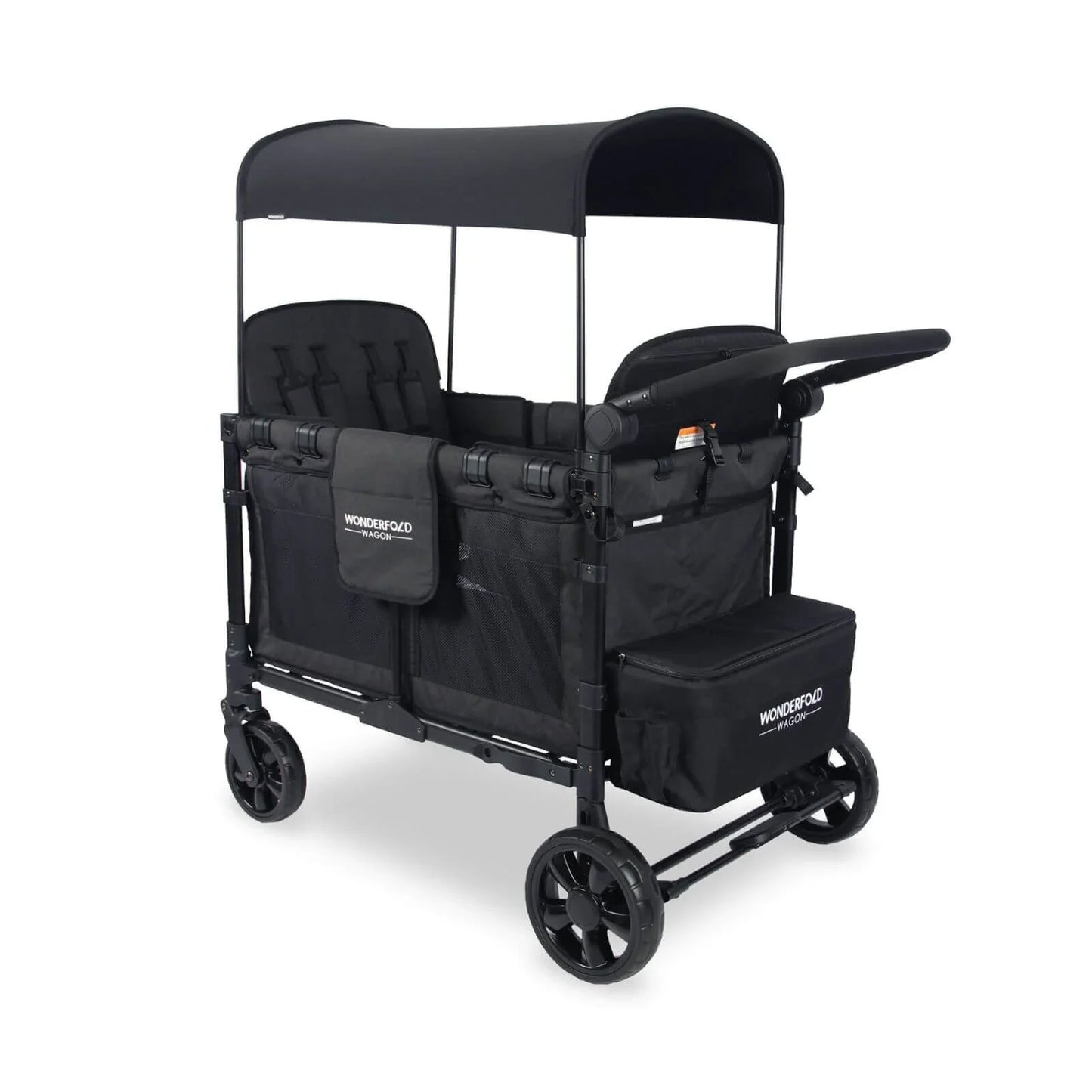 Wonderfold Wagon W4 Elite Quad Stroller Wagon - Volcanic Black