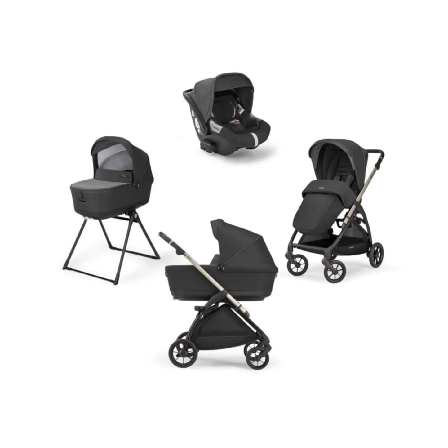 Inglesina Electa Travel System - Upper Black