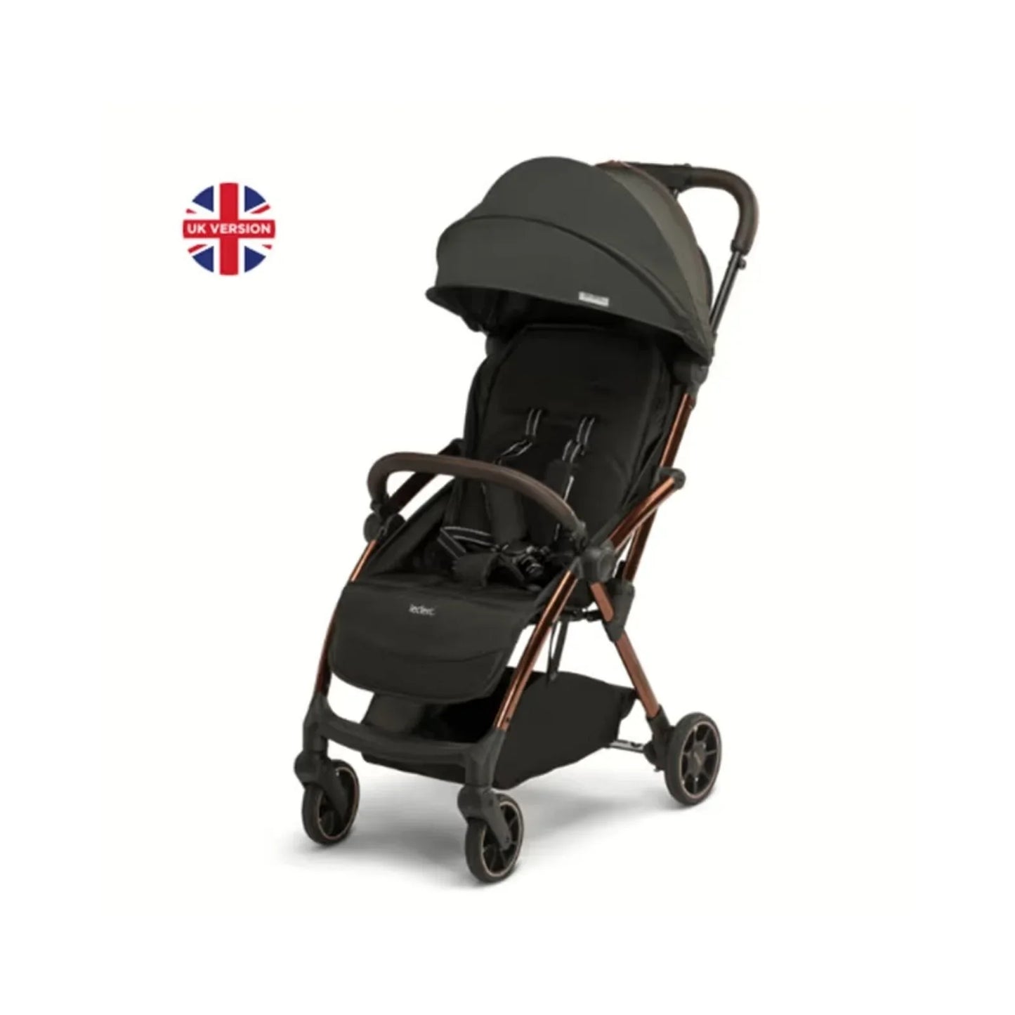 Leclerc Baby Influencer Stroller - Black Brown