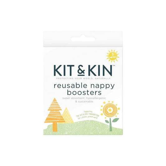 Kit & Kin Reusable Nappy Boosters 3 pcs