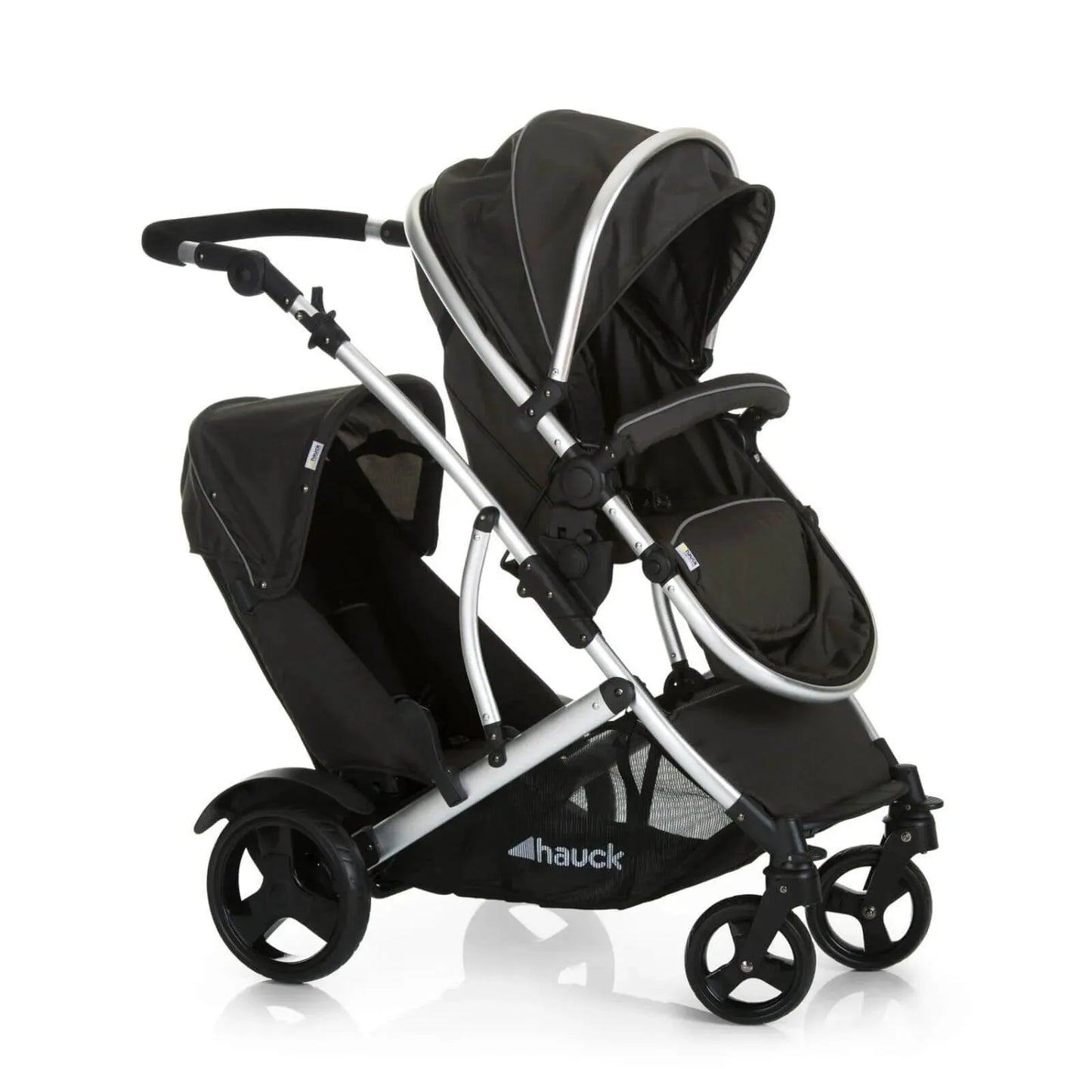 Hauck Duett 2 Tandem Pushchair - Black