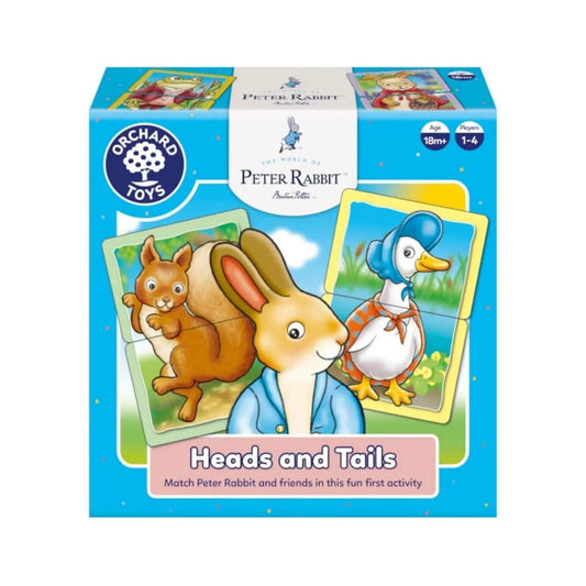 Orchard Toys Peter Rabbit Heads & Tails Game