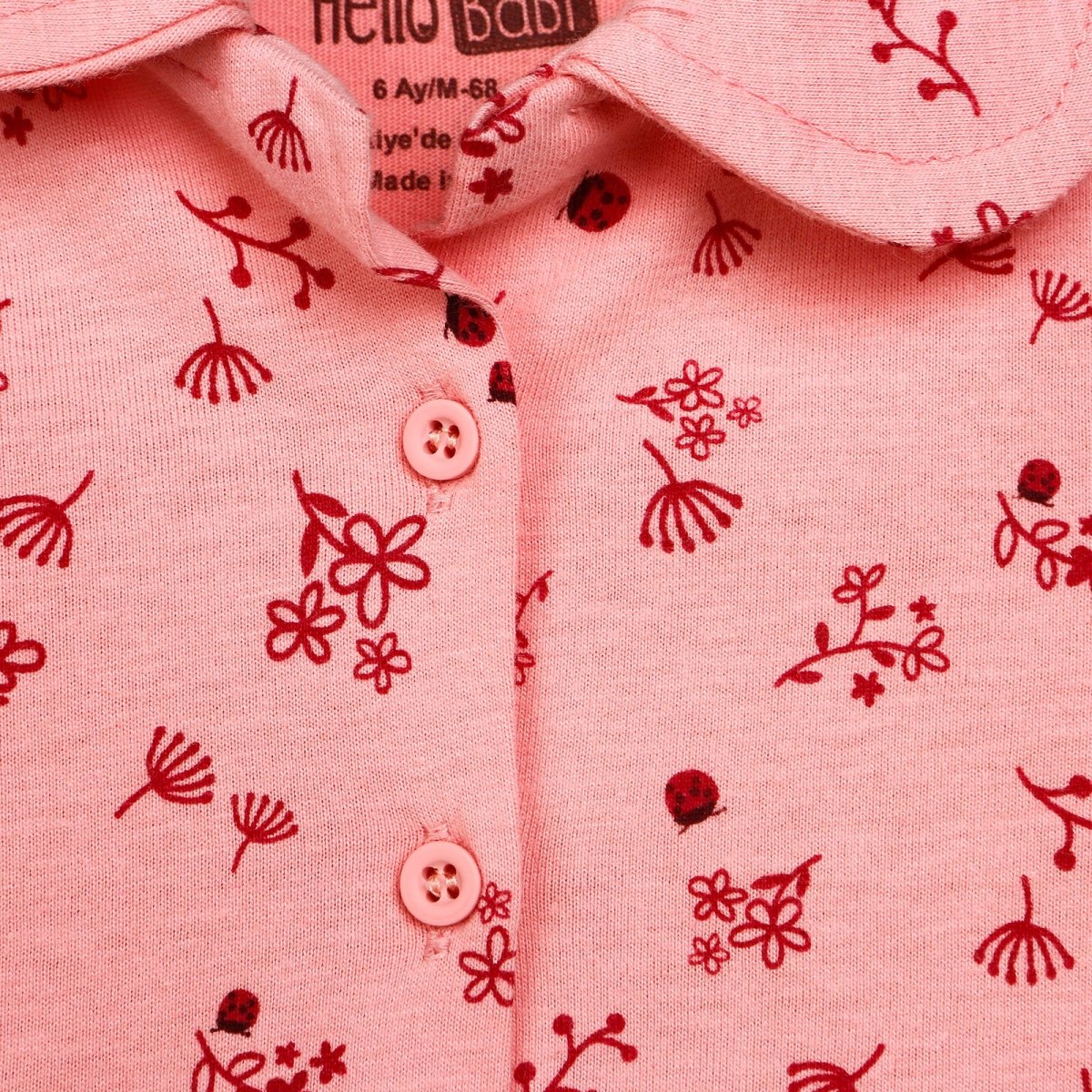 HelloBaby Basic Baby Girl Pyjamas Set - Pink