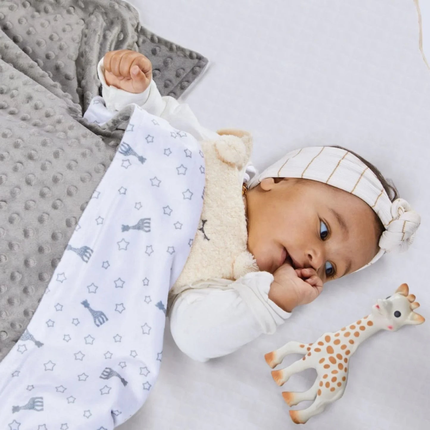 Sophie La Girafe Sophie Doux Teether & Blanket Gift Set 2 pcs