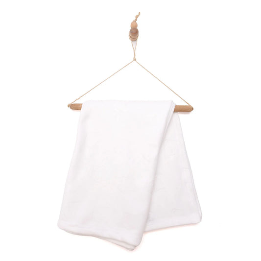 Mollia Unisex Blanket - Ecru