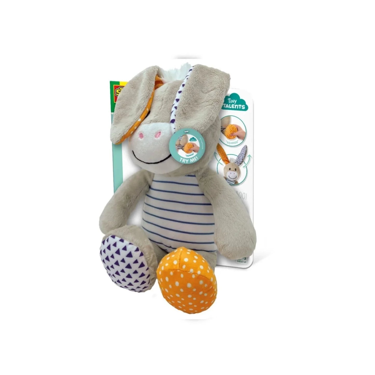 Tiny Talents Donkey Peek-a-Boo Cuddly Toy