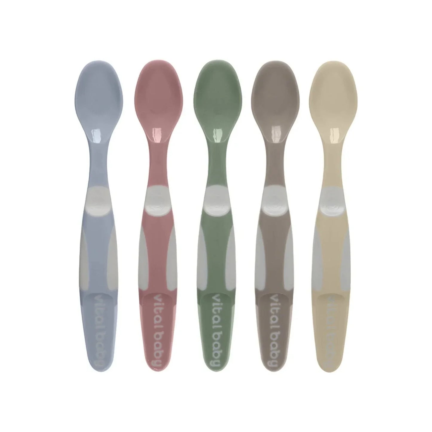 Vital Baby Nourish Start Weaning Spoons Natural Pack of 5