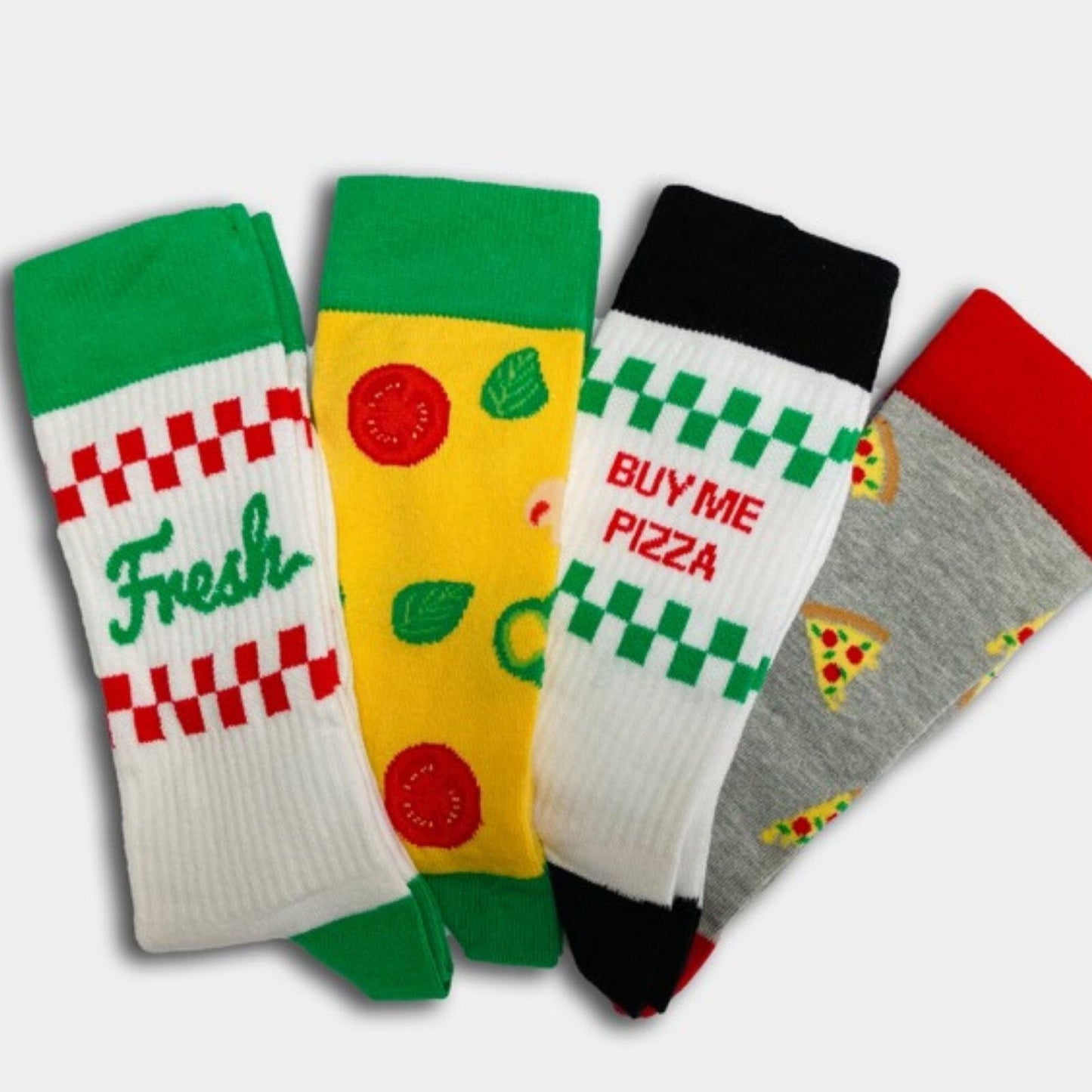 Boxt Socks Unisex Pizza 4 pcs
