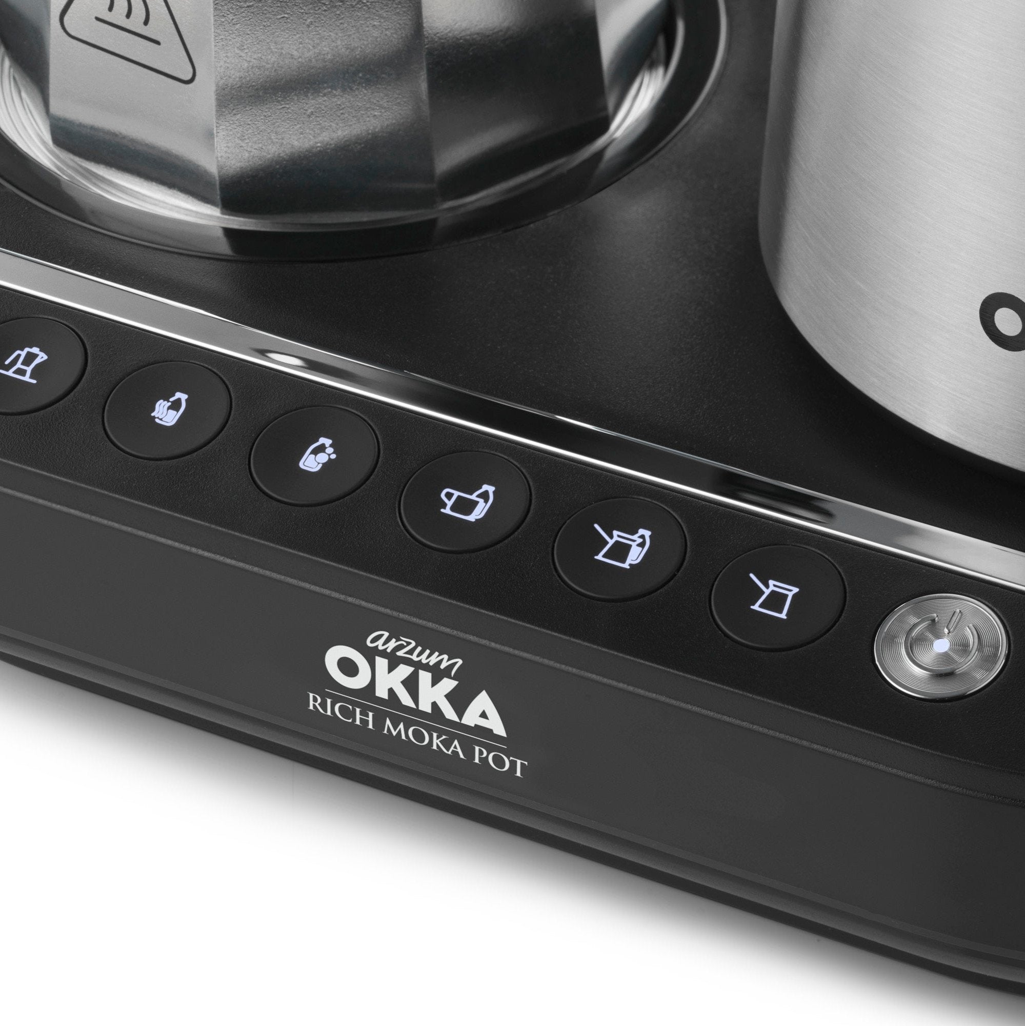 Arzum Okka Rich Moka Pot Türk Kahvesi ve Moka Yapımcısı, Kadifeleştirici, Süt Köpürtücü