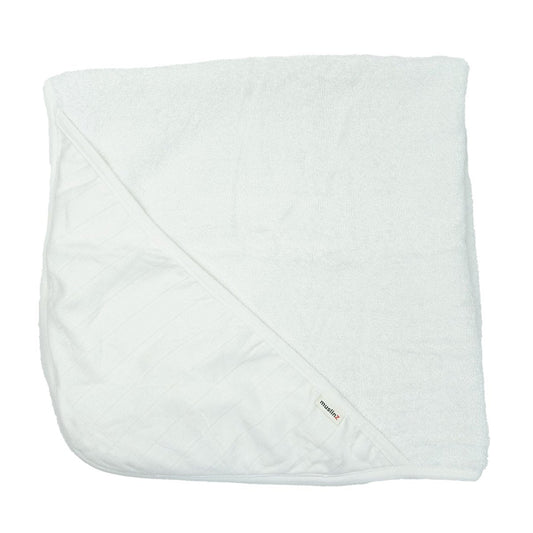 MuslinZ Hooded Towel 75x75cm - White