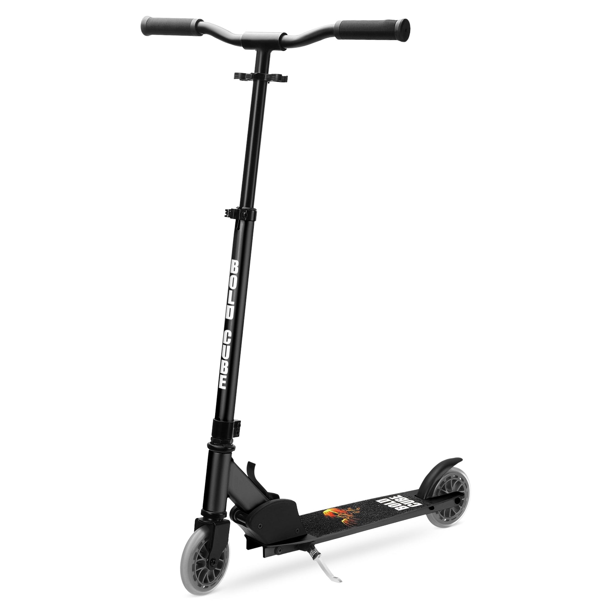Black - Deluxe 2 Wheel Scooter - mezetto