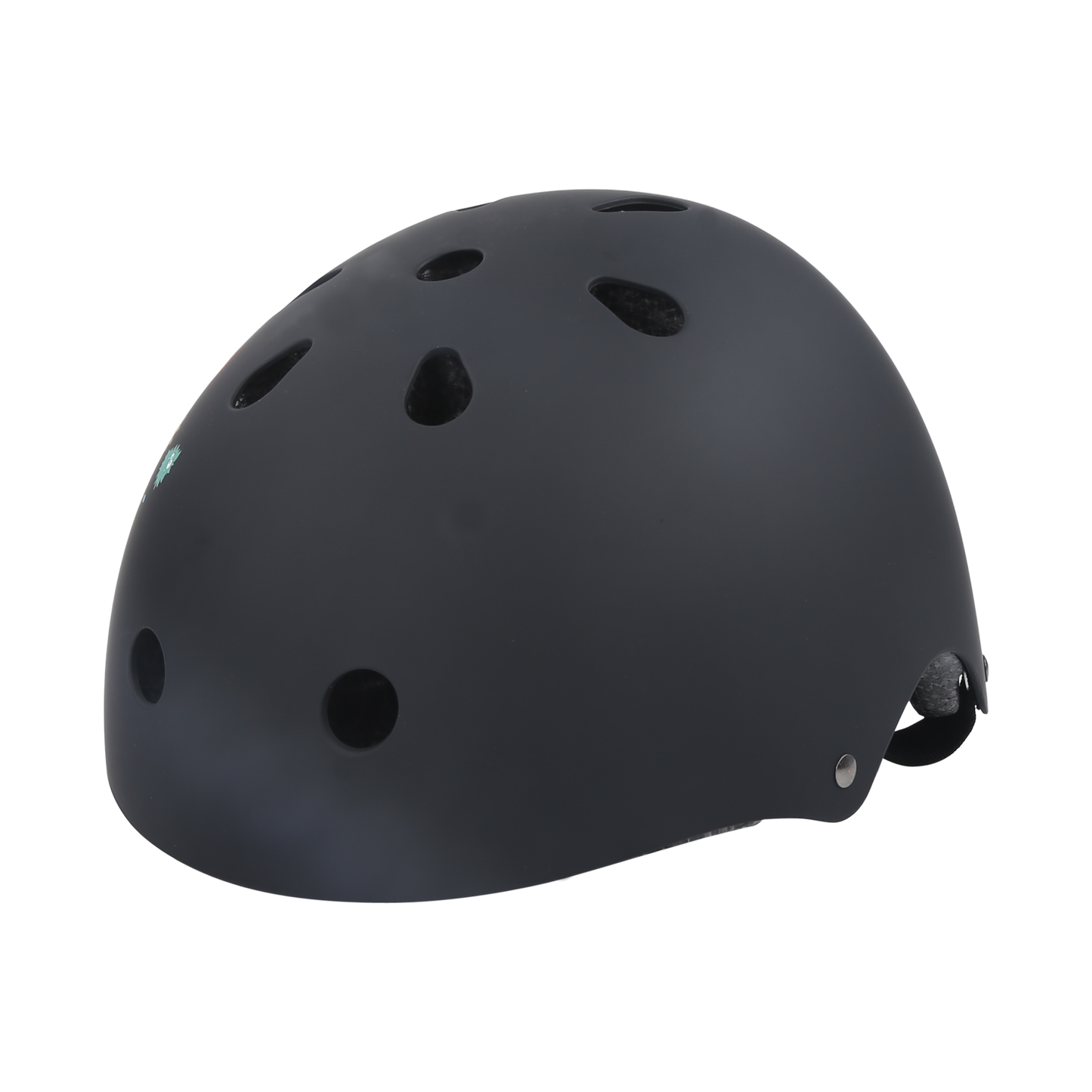 Monster Party Black - Kids Helmet-1