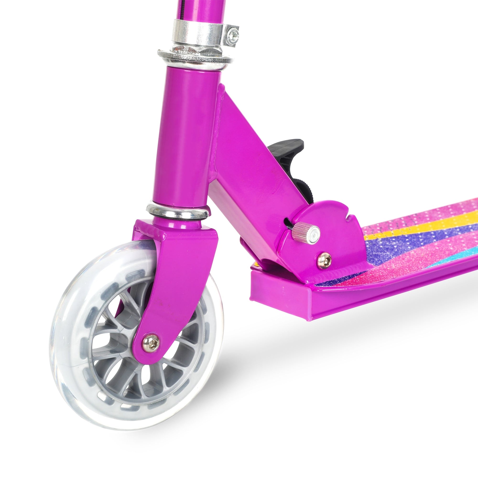 Purple - 2 Wheel Scooter - mezetto