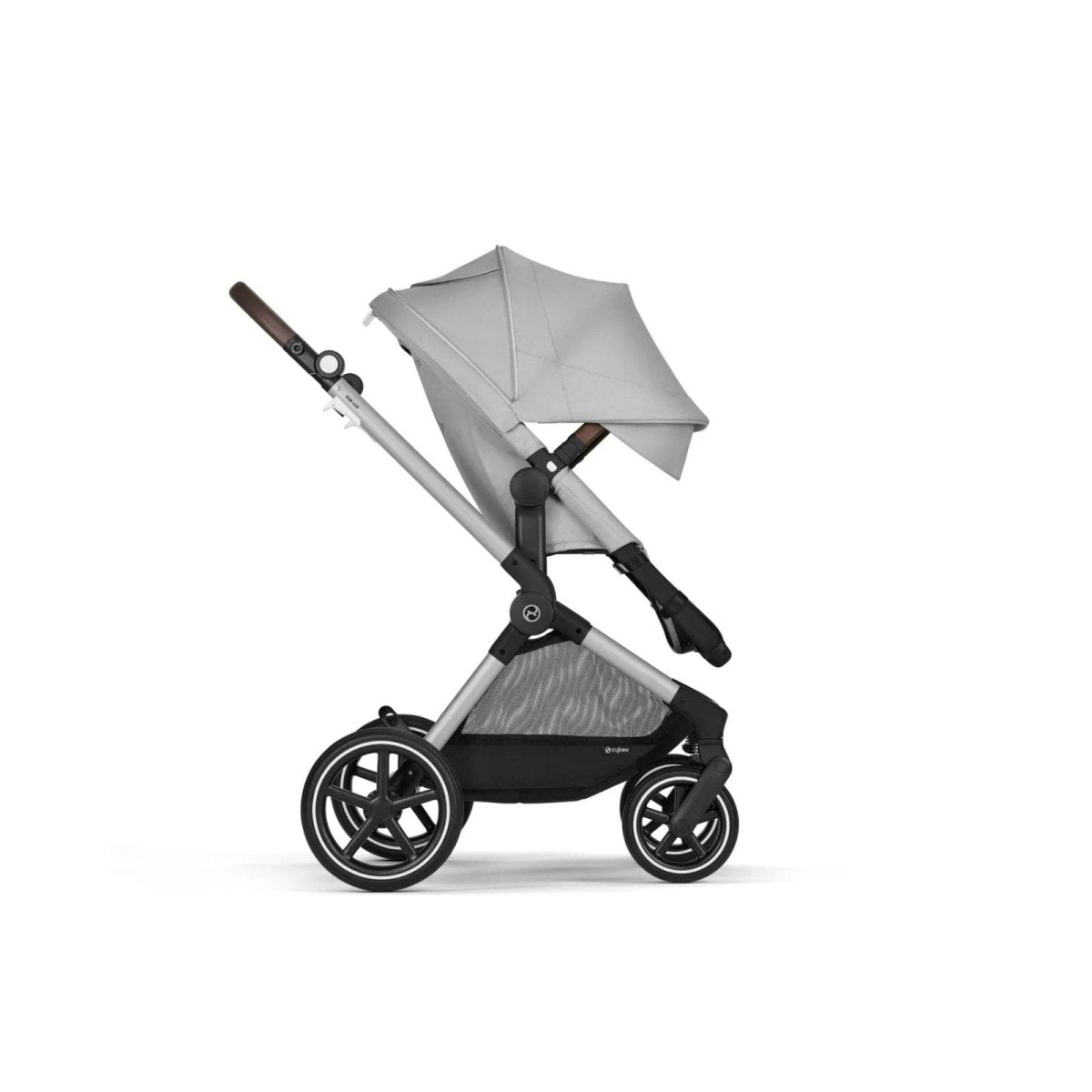 Cybex Eos Lux Silver 2-in-1 Pushchair - Lava Grey