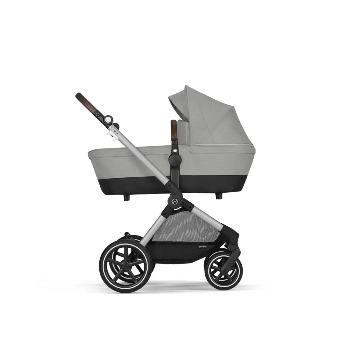 Cybex EOS Lux Silver 2-in-1 Pushchair - Stone Grey