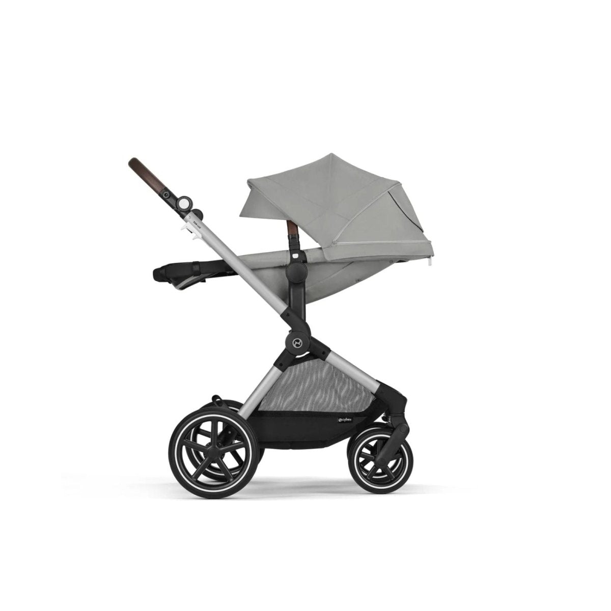 Cybex EOS Lux Silver 2-in-1 Pushchair - Stone Grey