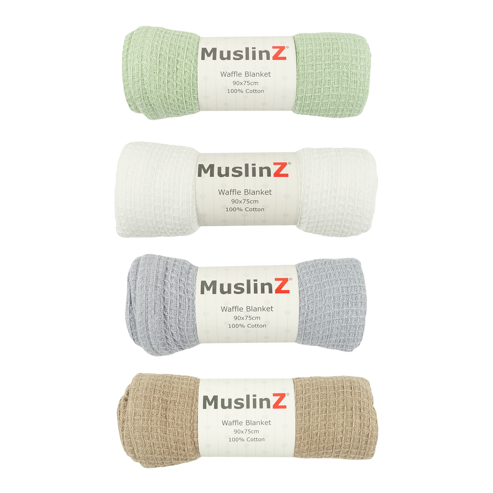 Cotton Waffle Baby Blanket