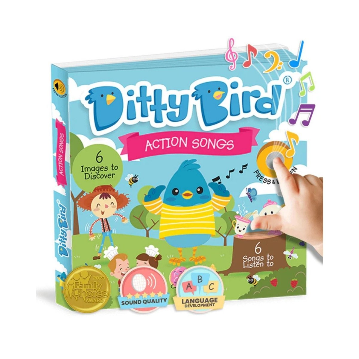 Ditty Bird Action Songs Book