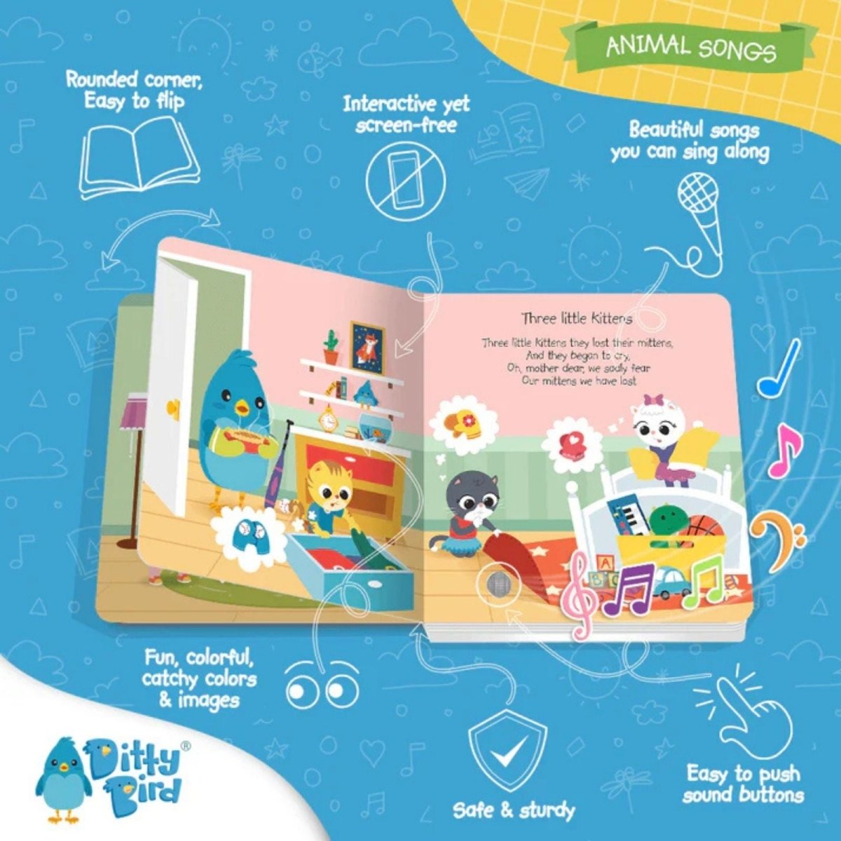 Ditty Bird Animal Songs Book
