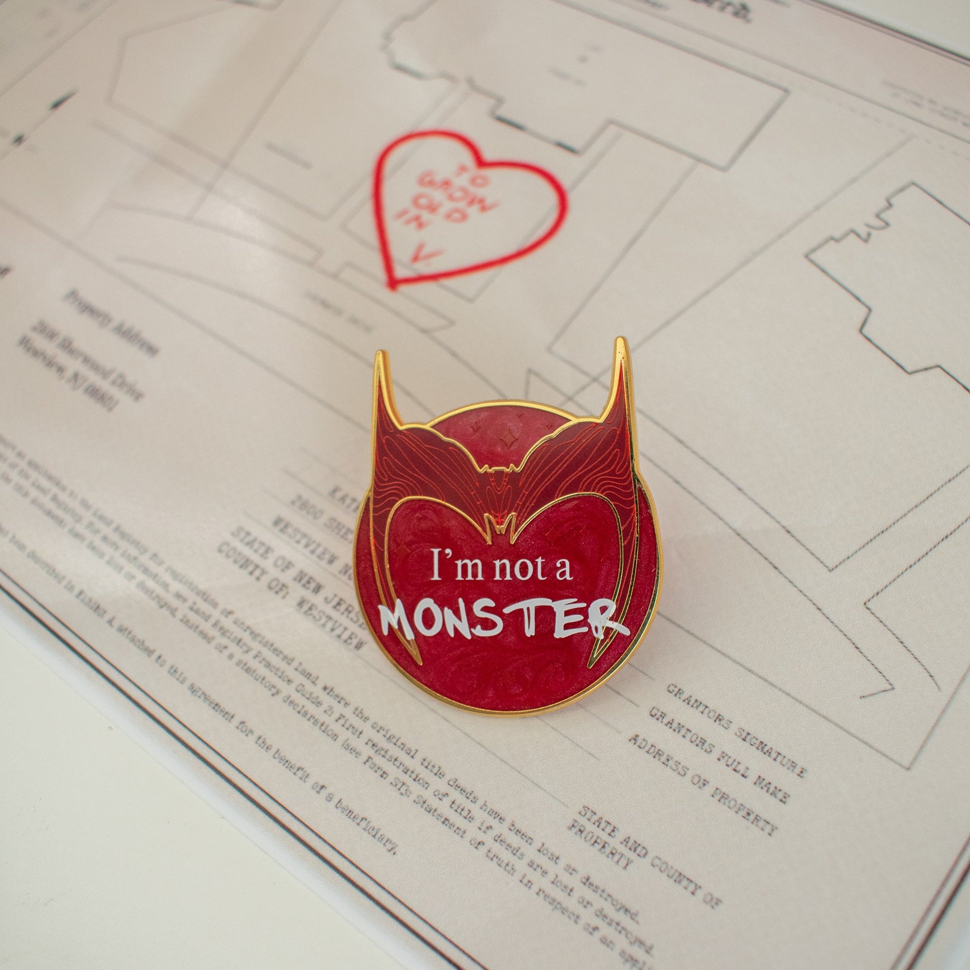 Scarlet Witch Pin Set