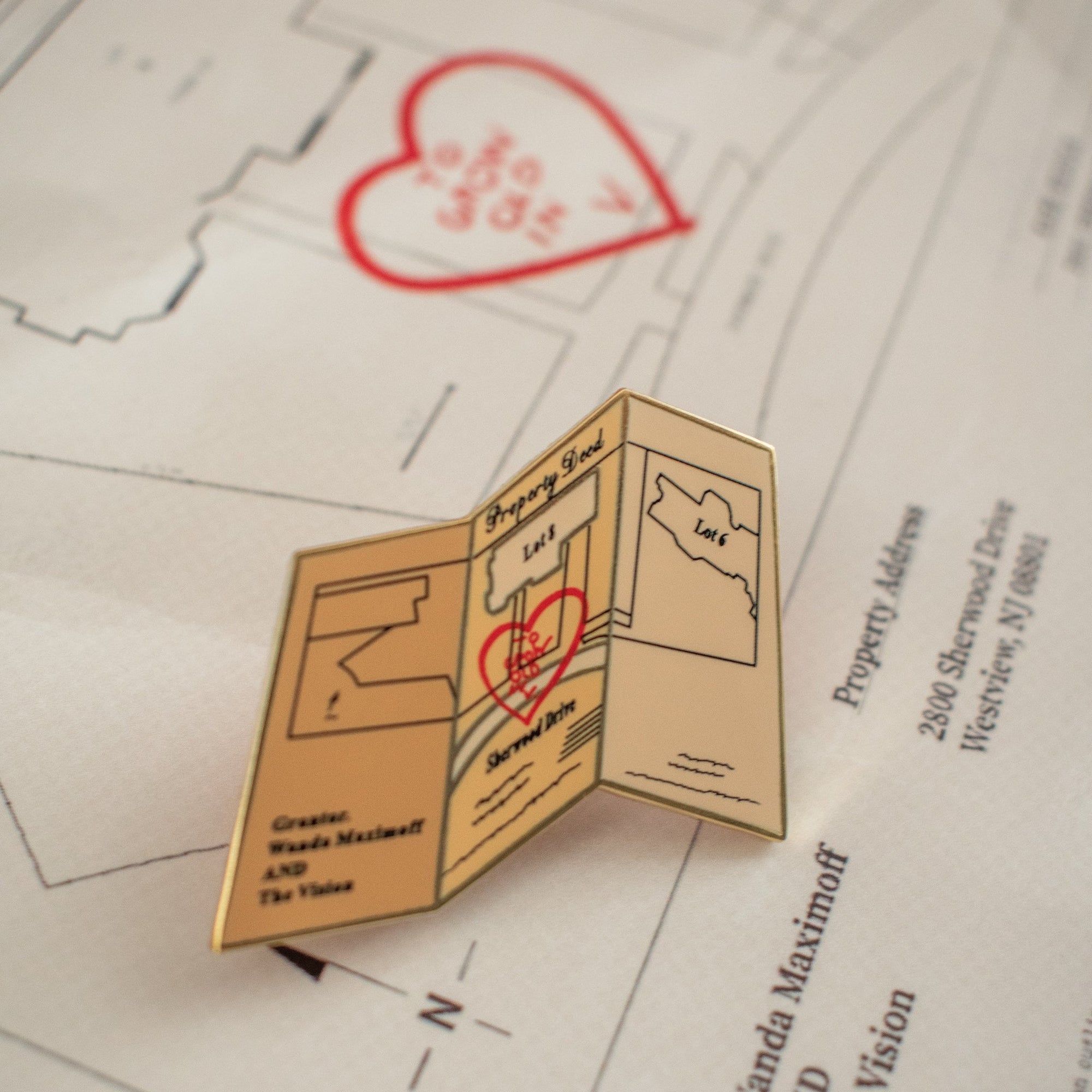 Scarlet Witch Pin Set