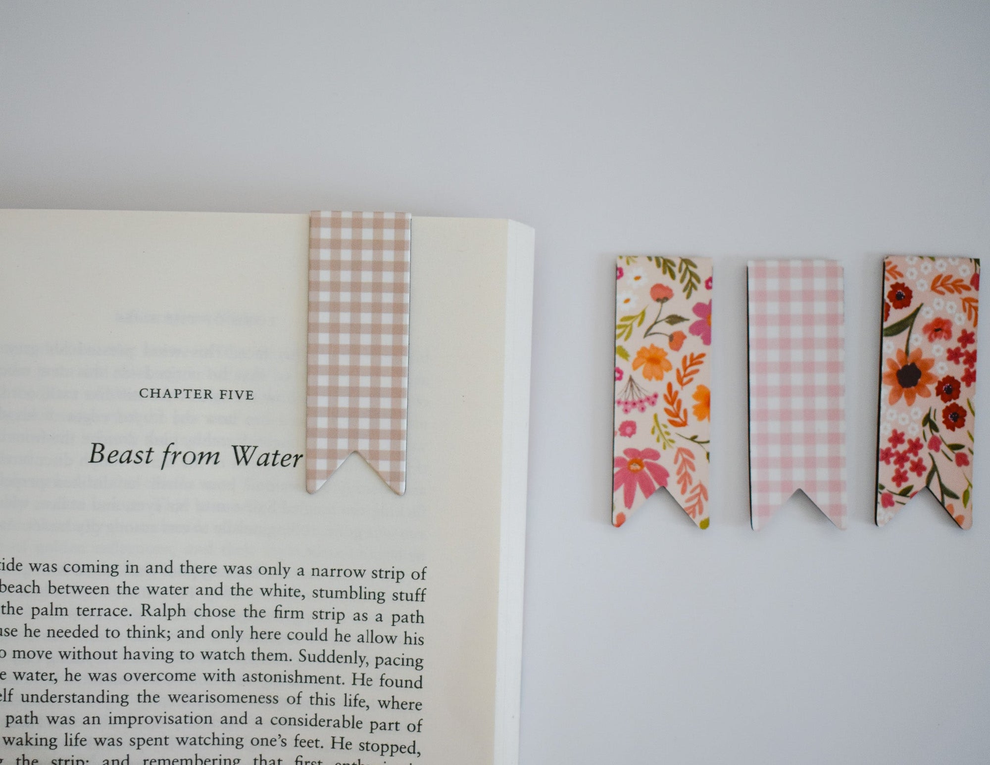 Set of 4 Magnetic Bookmarks