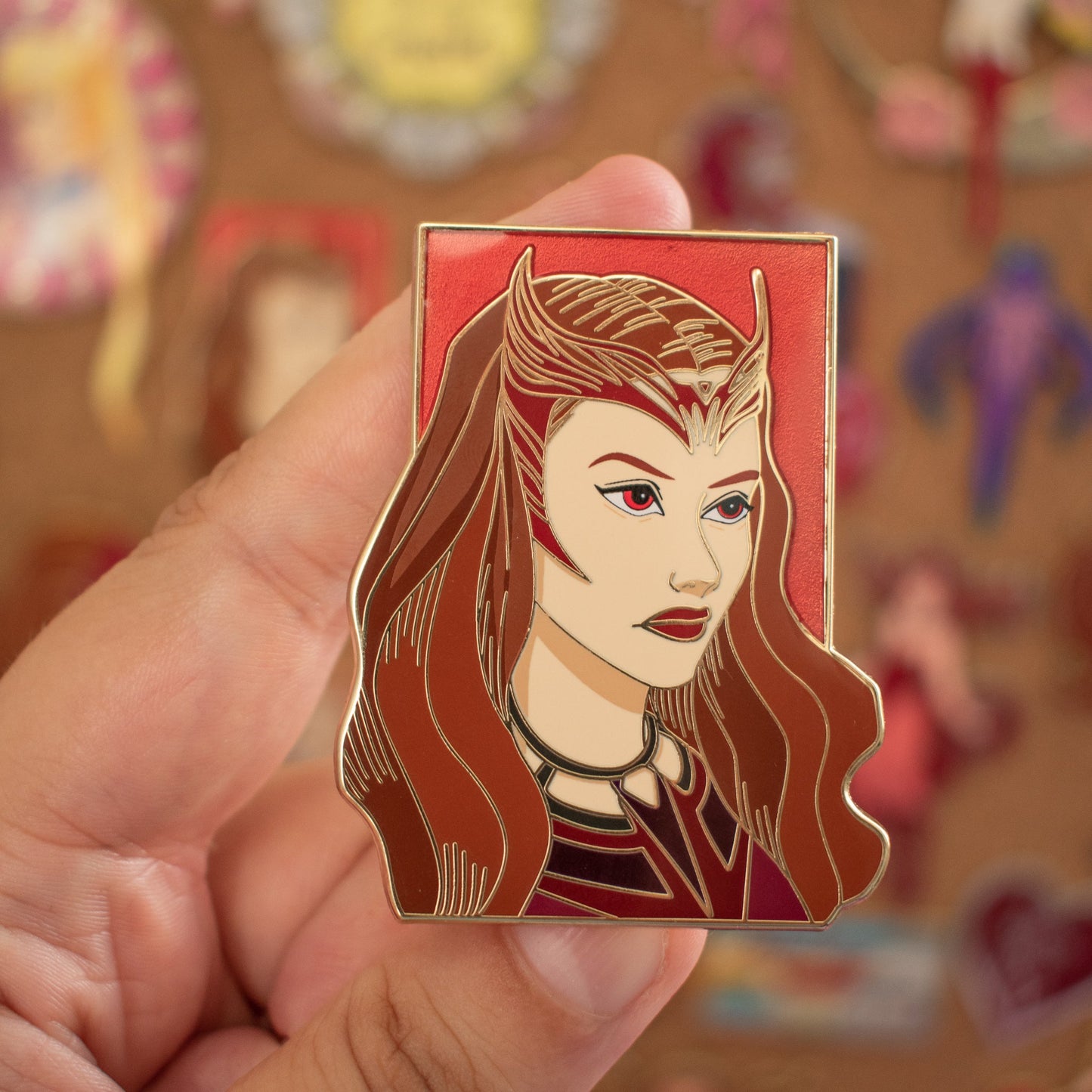 Scarlet Witch Pin Set