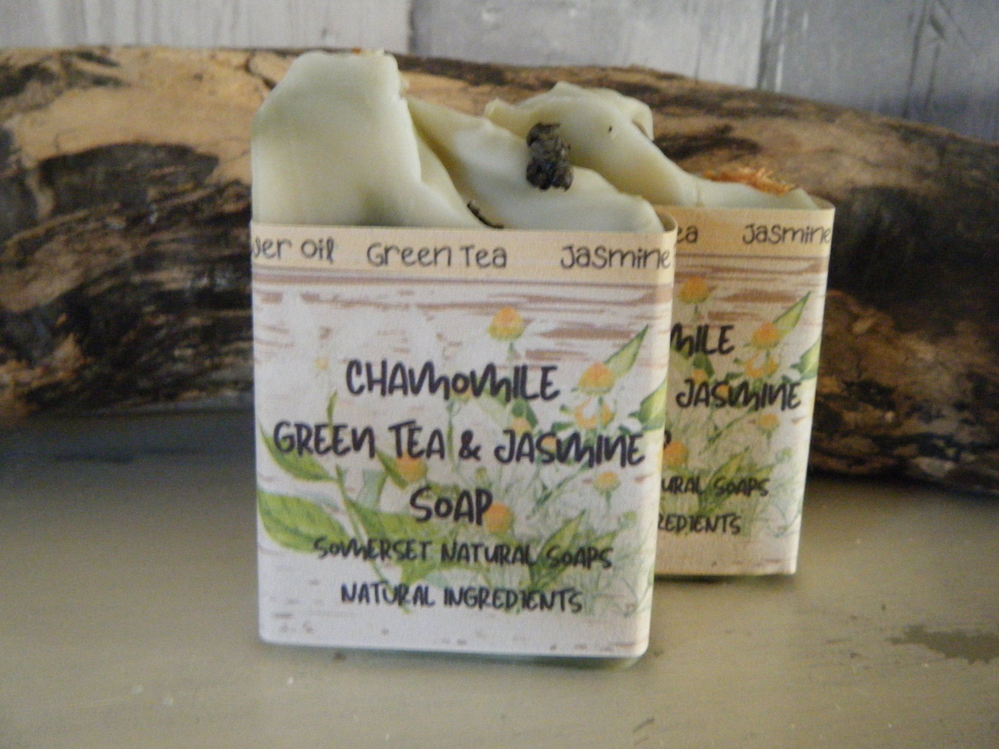 Chamomile Green Tea & Jasmine Vegan Soap