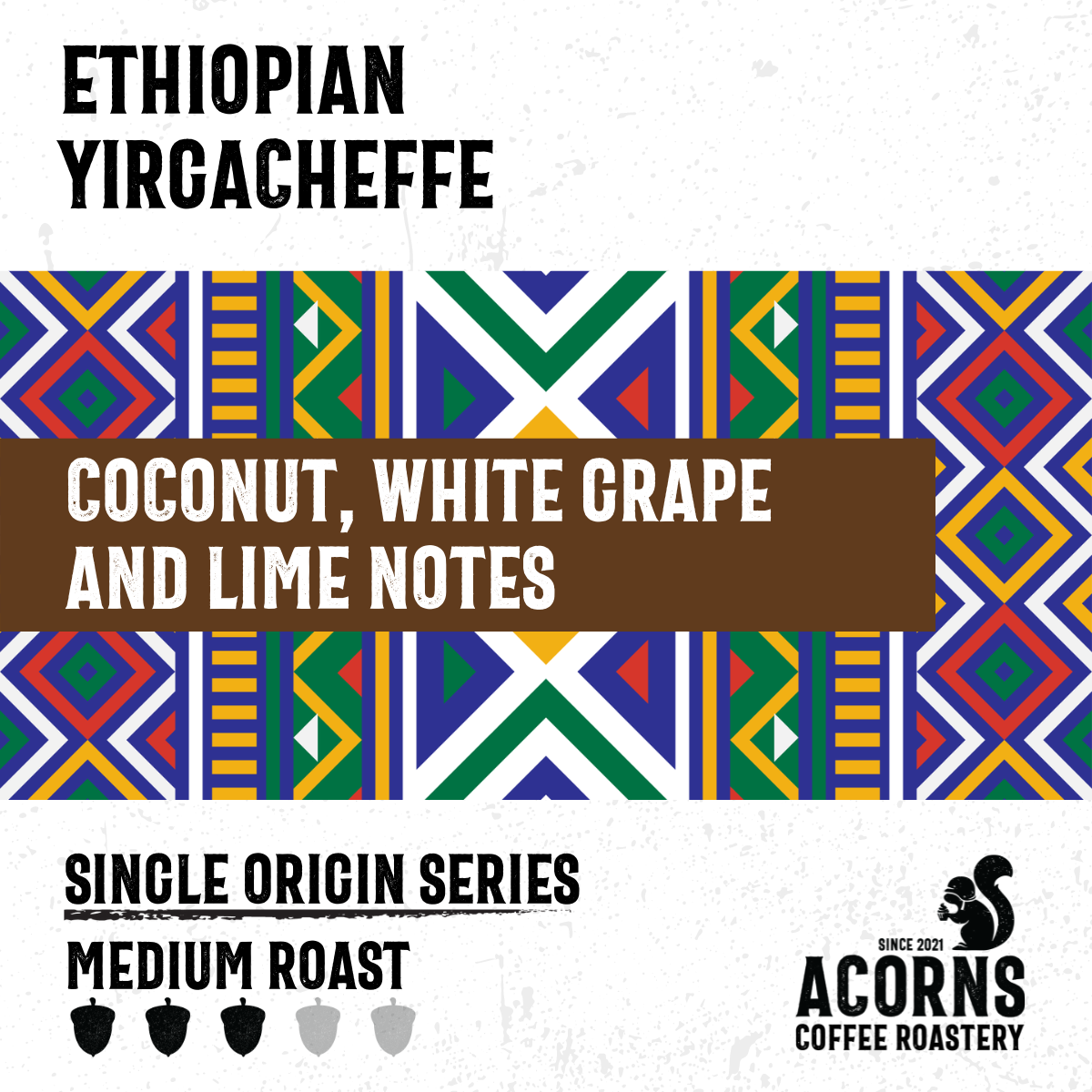 Ethiopian Yirgacheffe Medium Roast