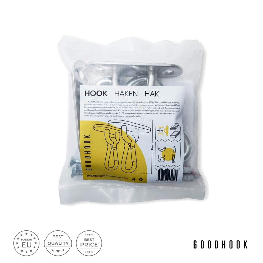 MAMOI® Ceiling hook, Heavy duty bracket, Attachment and hanging accessories for baby swing, swing chair and hammock, Ceiling mount and punch bag hooks-6