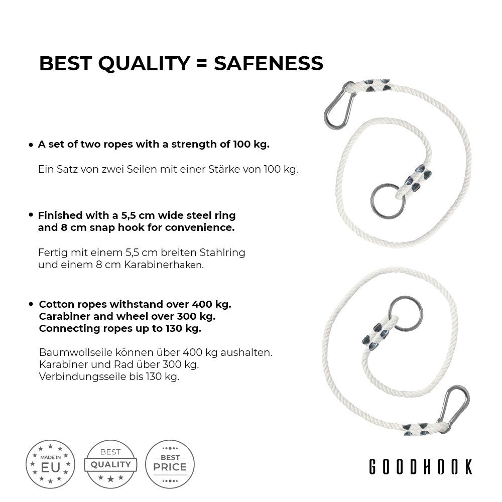 MAMOI® Baby swing Beige, Toddler sensory seat 3 in 1, Wooden door bouncer for kids, Indoor swings set, Chair from birth for toddlers age 1-3-5