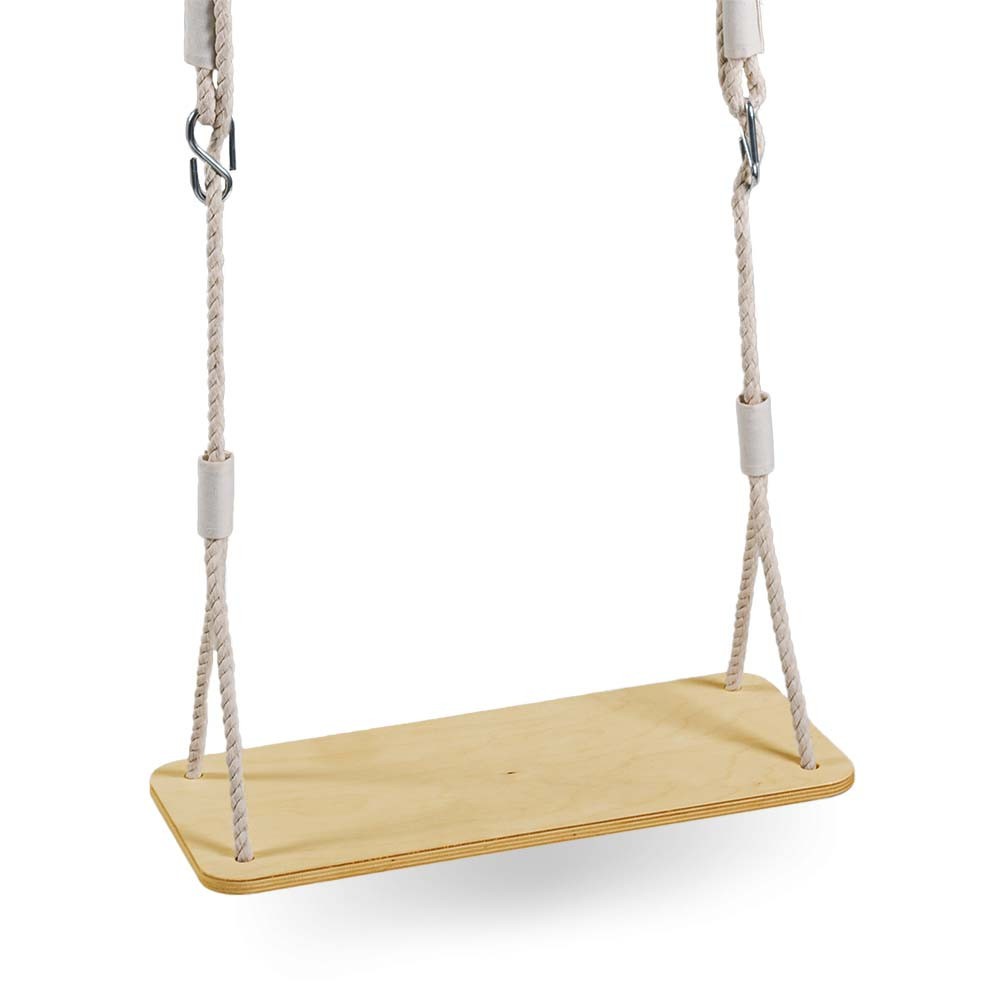 MAMOI® Child’s swing Wooden swing Child’s swing for garden outdoors | Wooden swing up to 100 kg! | Made in EU | 100% ECO-0