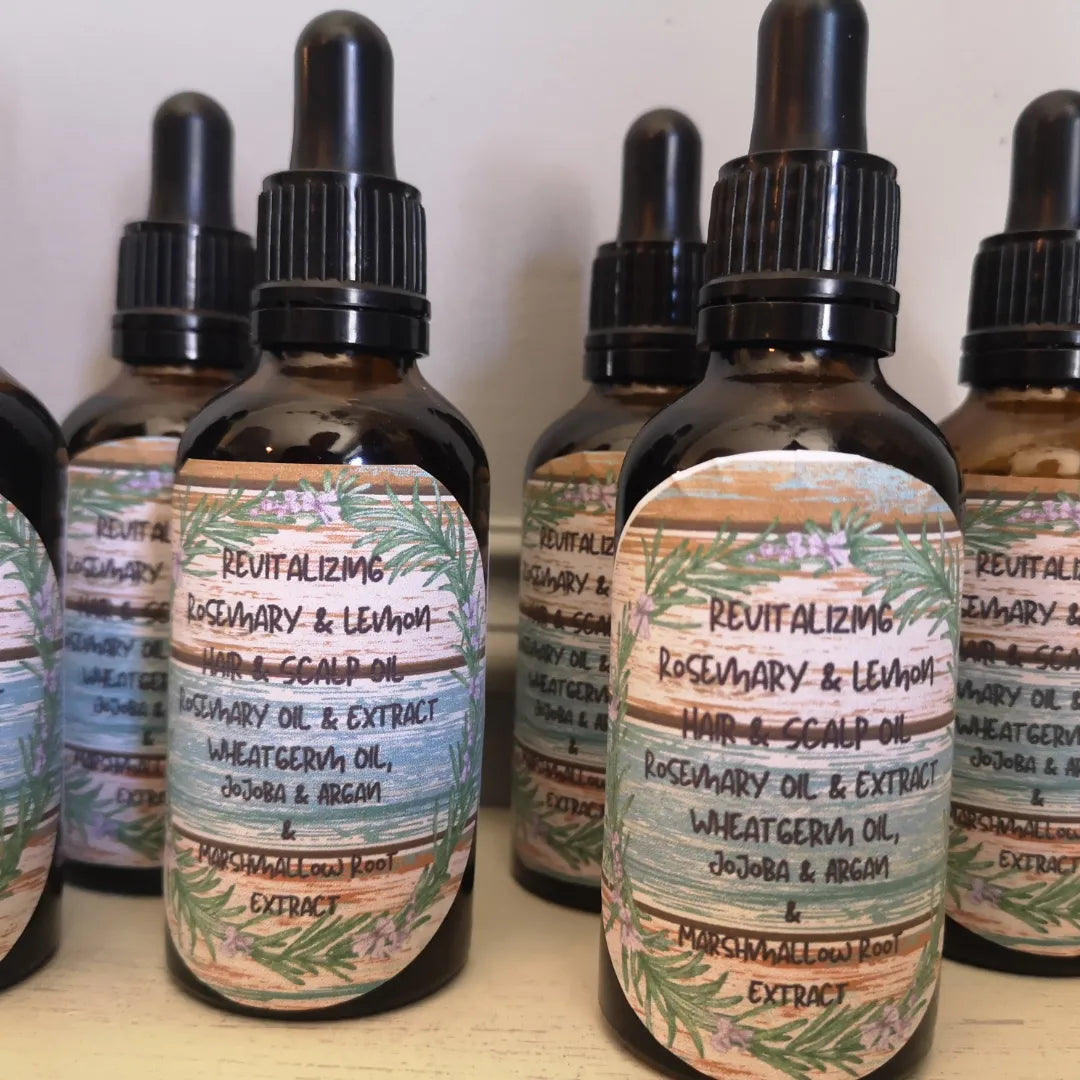 Revitalising Rosemary Lemon Hair & Scalp oil