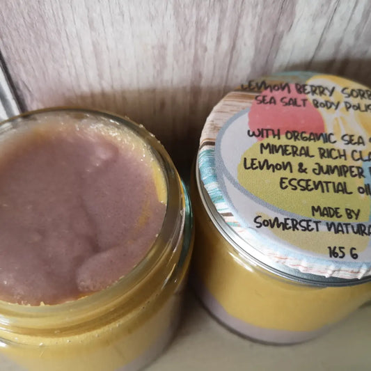 Lemon Berry Sorbet Sea Salt Body Polish
