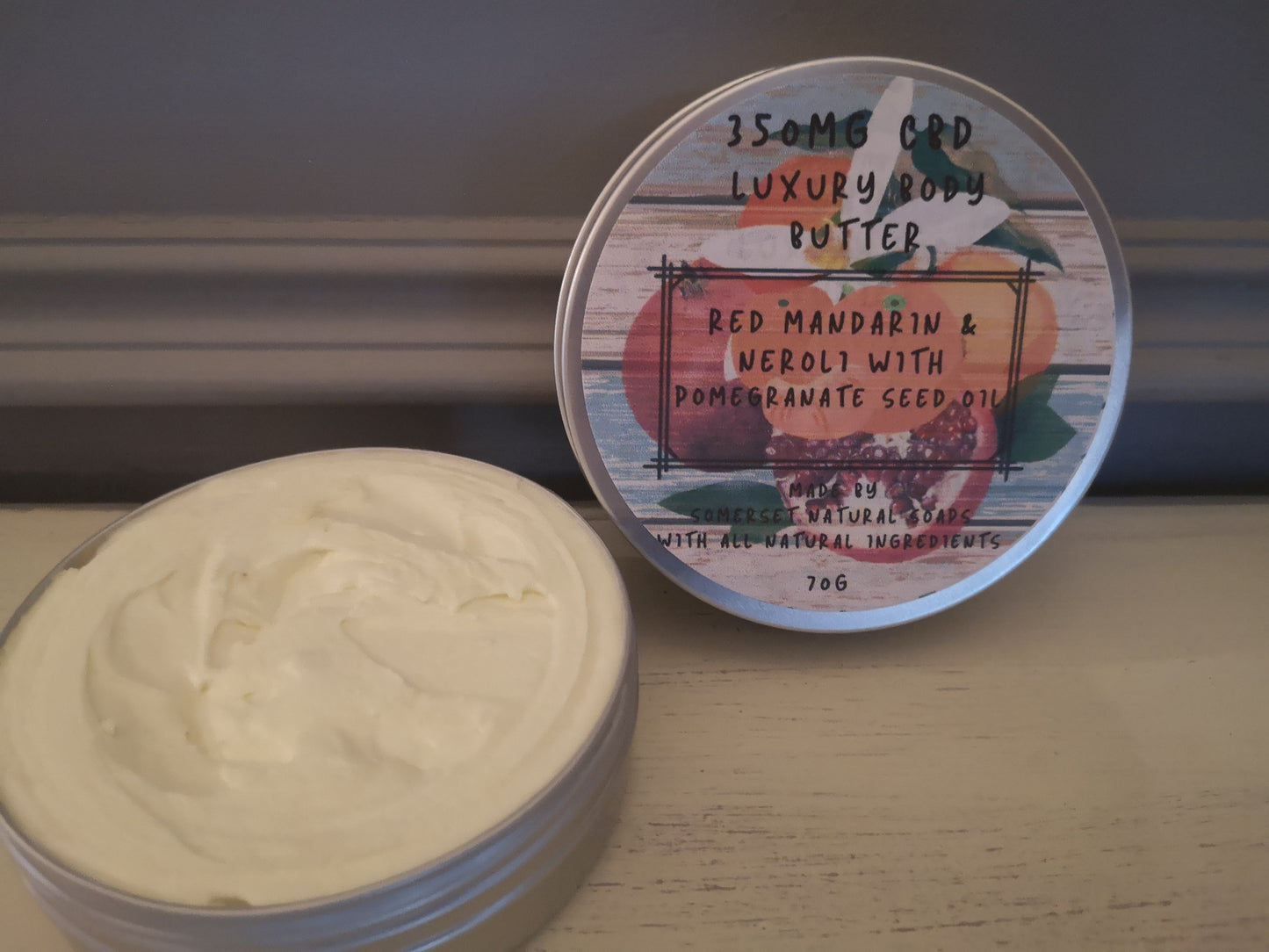 Red Mandarin & Neroli CBD Luxury Body Butter