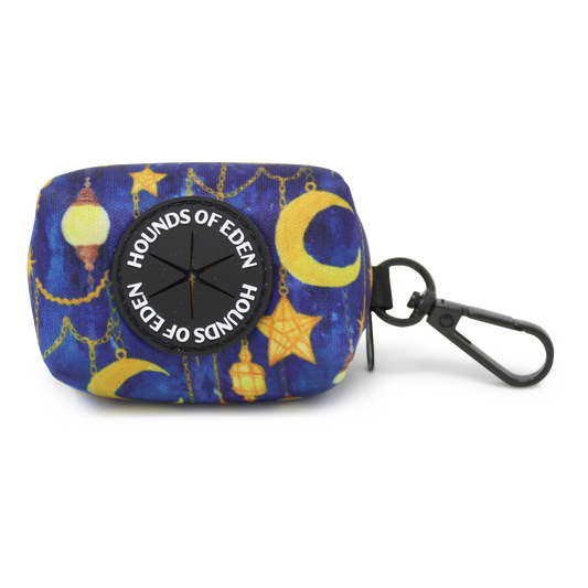 Arabian Nights - Blue and Gold Poop Bag Holder