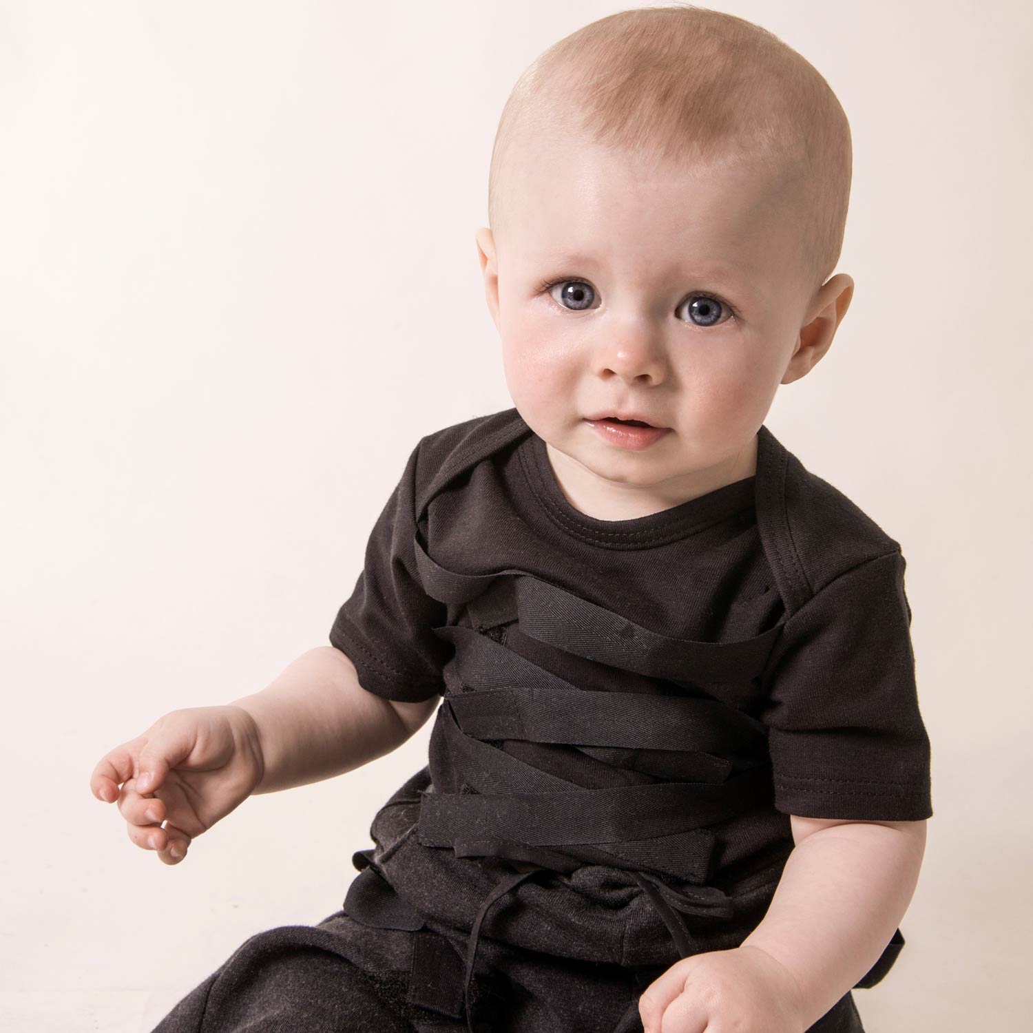 Gothic Black Onesie-2