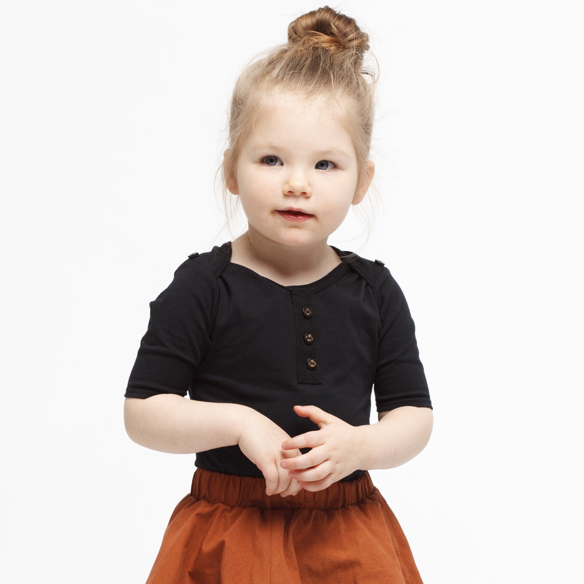 Black Baby Onesie-1