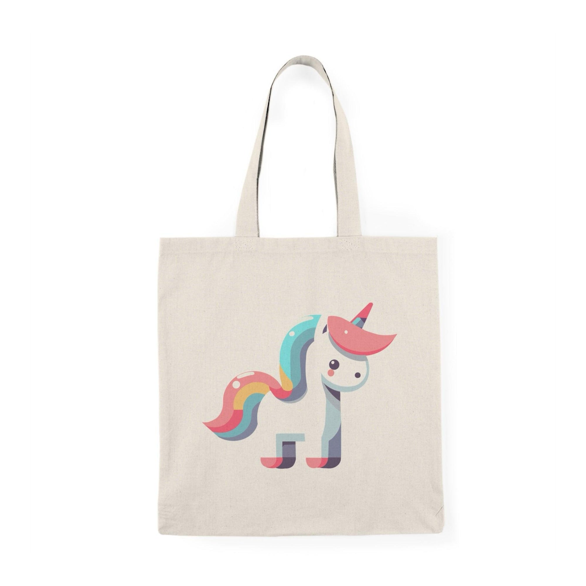 Cute Minimalist Unicorn Tote Bag | Recycled Cotton