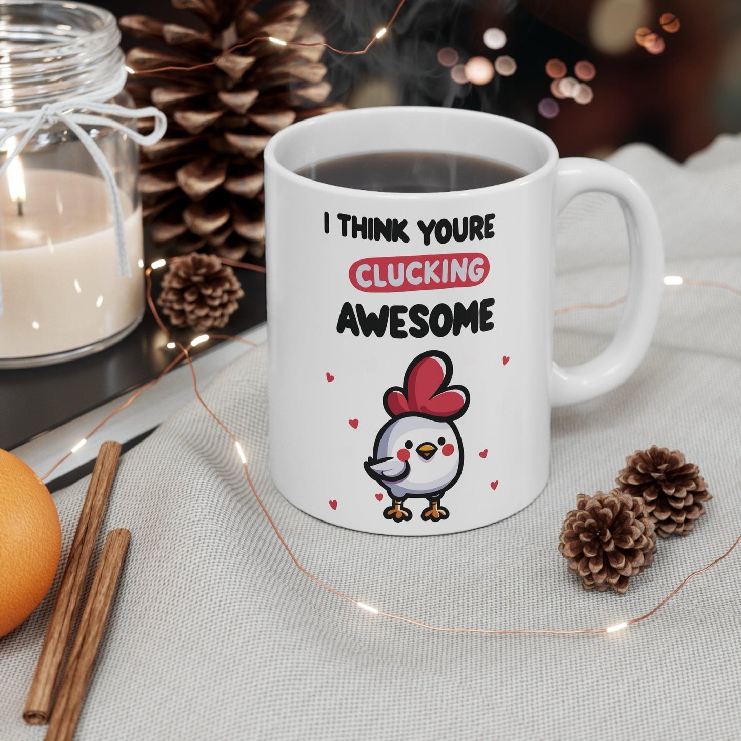 Clucking Awesome Chicken Mug – Fun Gift for Coffee Lovers