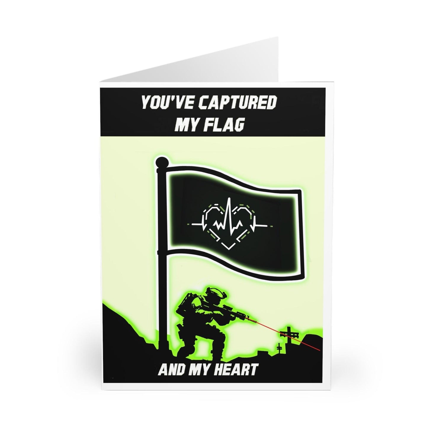 Capture My Heart – Funny Gamer Card