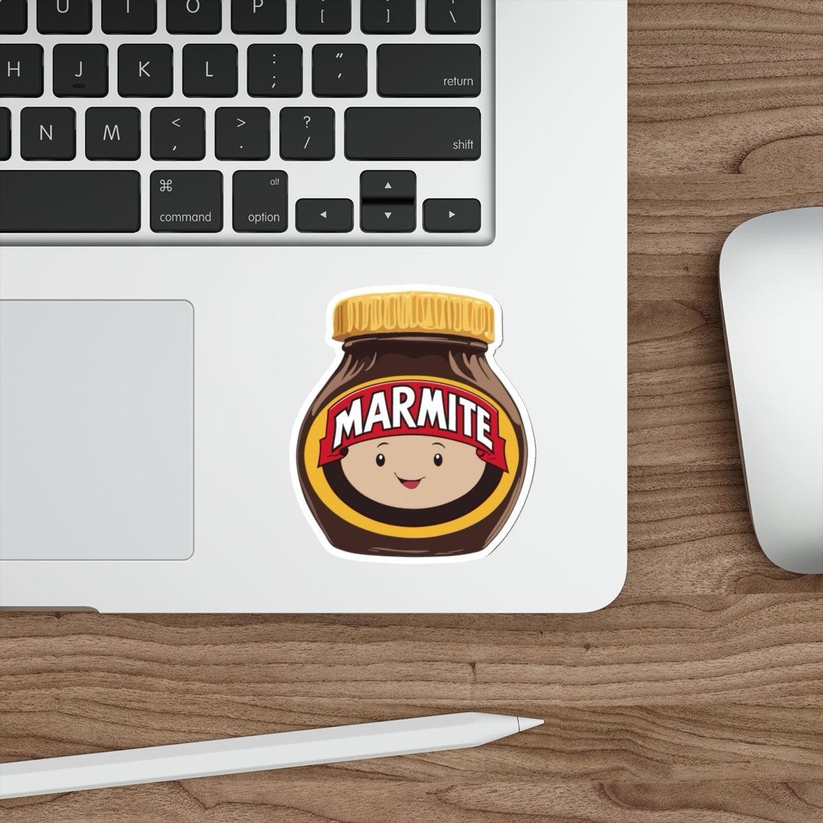 Cute Marmite Sticker | Funny British Food Pun Vinyl Decal