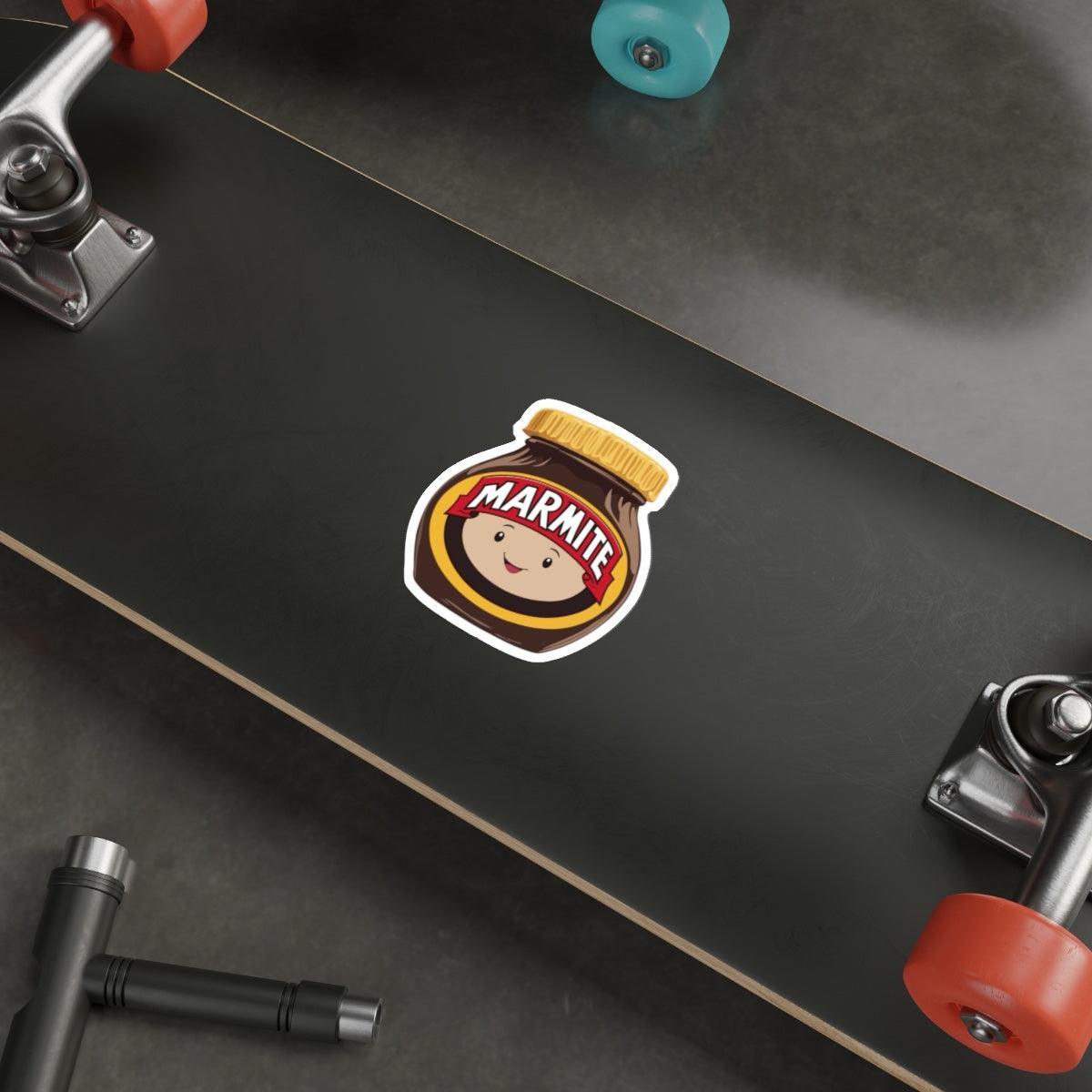 Cute Marmite Sticker | Funny British Food Pun Vinyl Decal