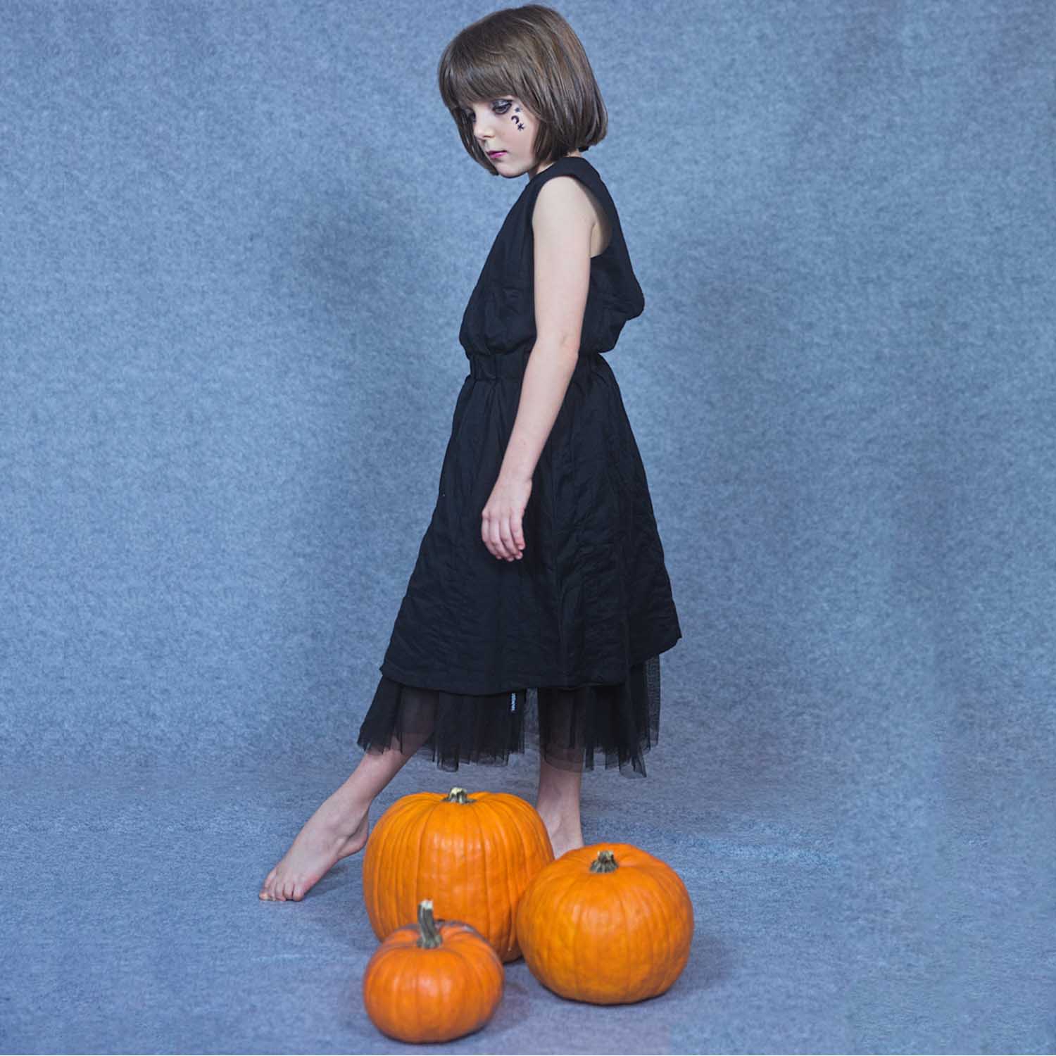 Little Girls Black Dress-1