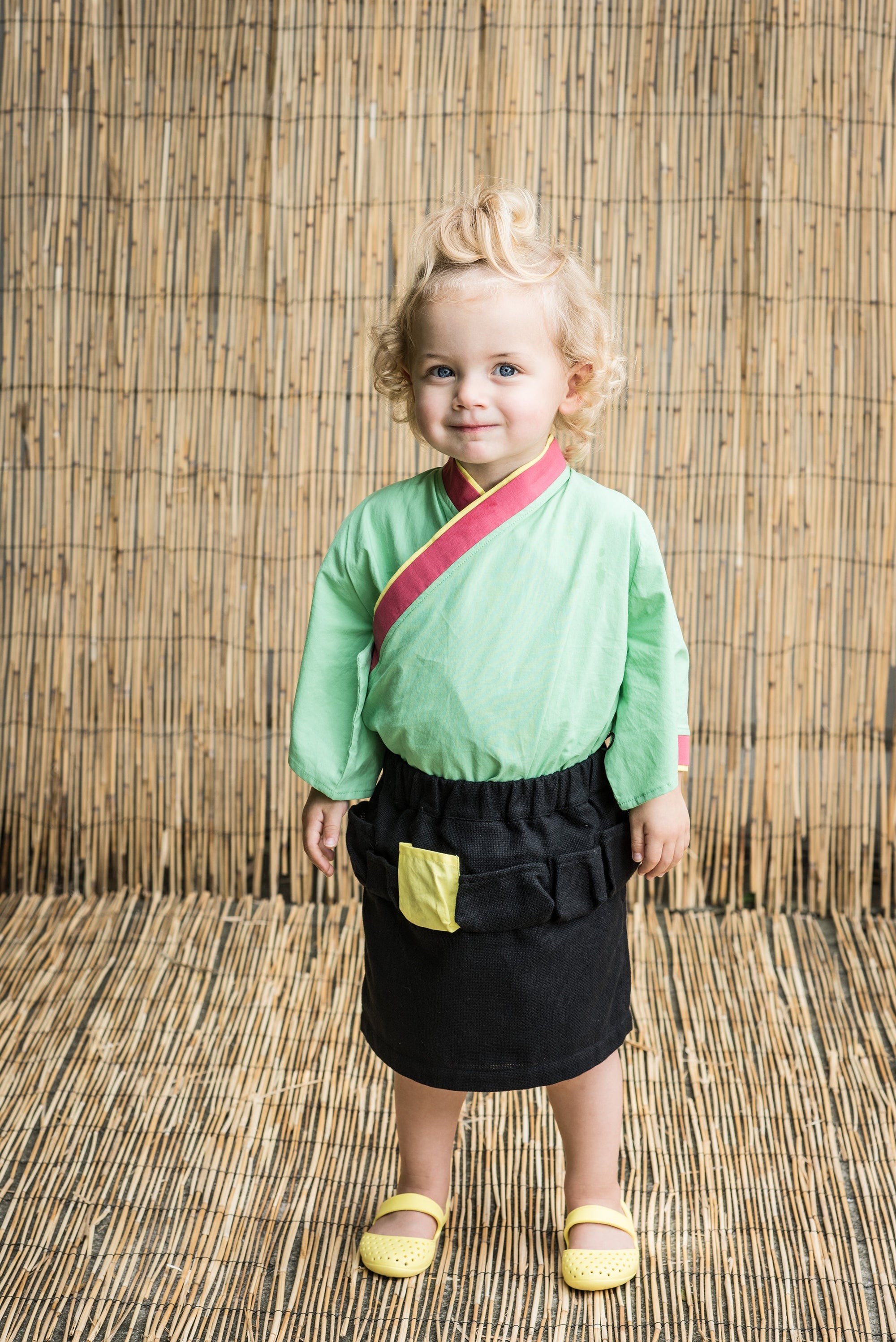 Girls' Pocket Skirt-4